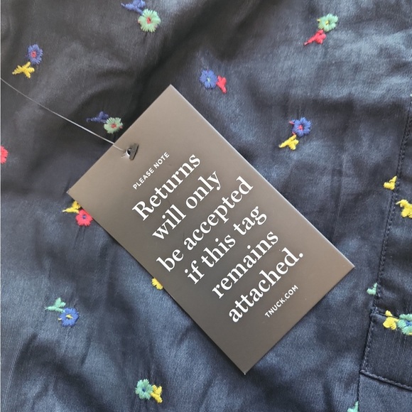 NWT Tuckernuck Callahan floral embroidered dress size S - Picture 9 of 9